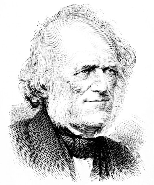 Charles Lyell, uno dei fondatori della biogeografia.