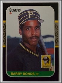 Barry Bonds Donruss 1987