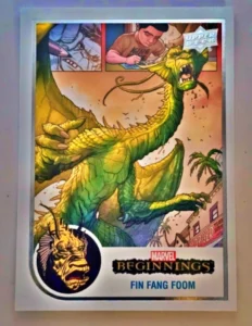 Fin Fang Foom Marvel Beginnings Upper Deck 2022 #3