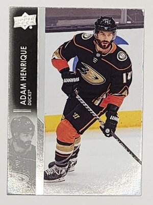 Adam Henrique Upper Deck 2021 NHL Card #4 Anaheim Ducks