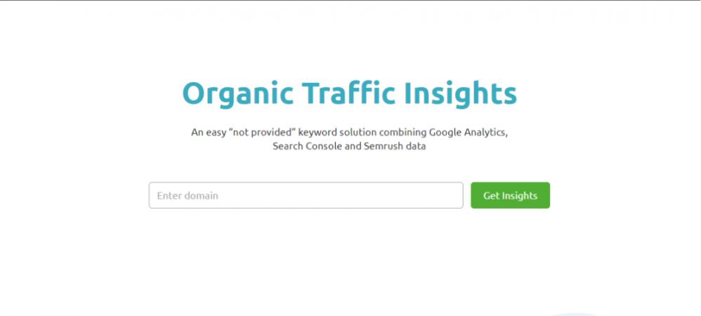 Organic Traffic Insights