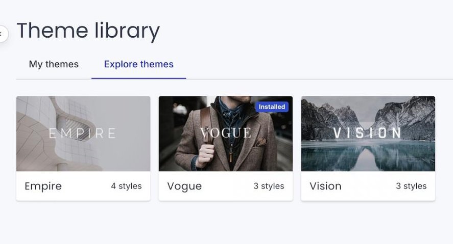 explore themese