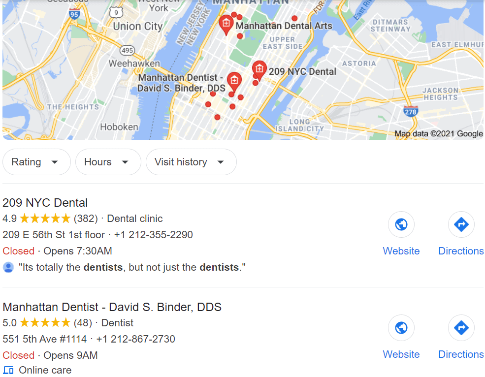 Create a Google My Business Listing