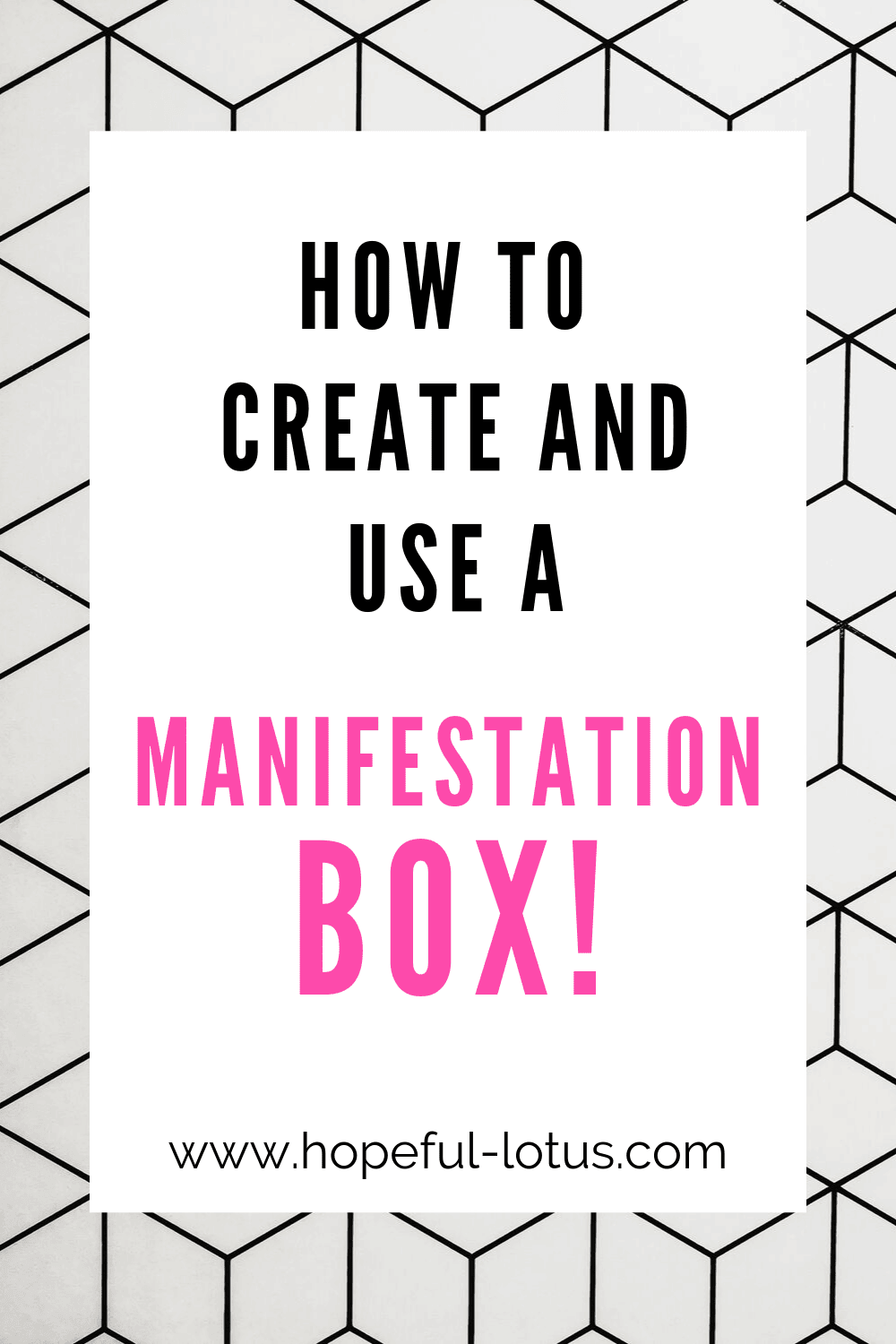 Looking to increase the power of the law of attraction? Why not try creating your own DIY manifestation box? This post is full of ideas to get started with your manifesting journey!