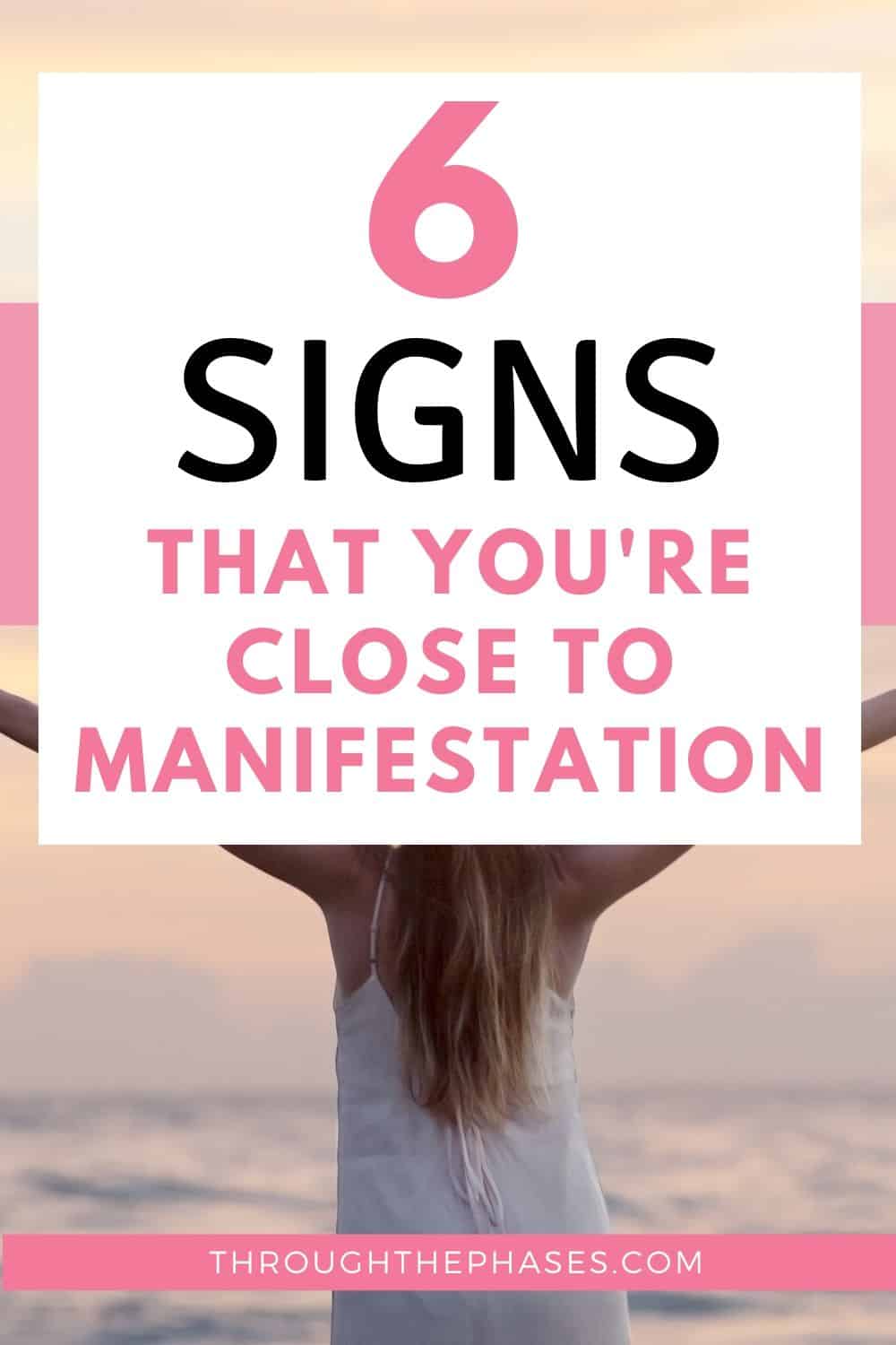 signs that manifestation is close signs that manifestation is close