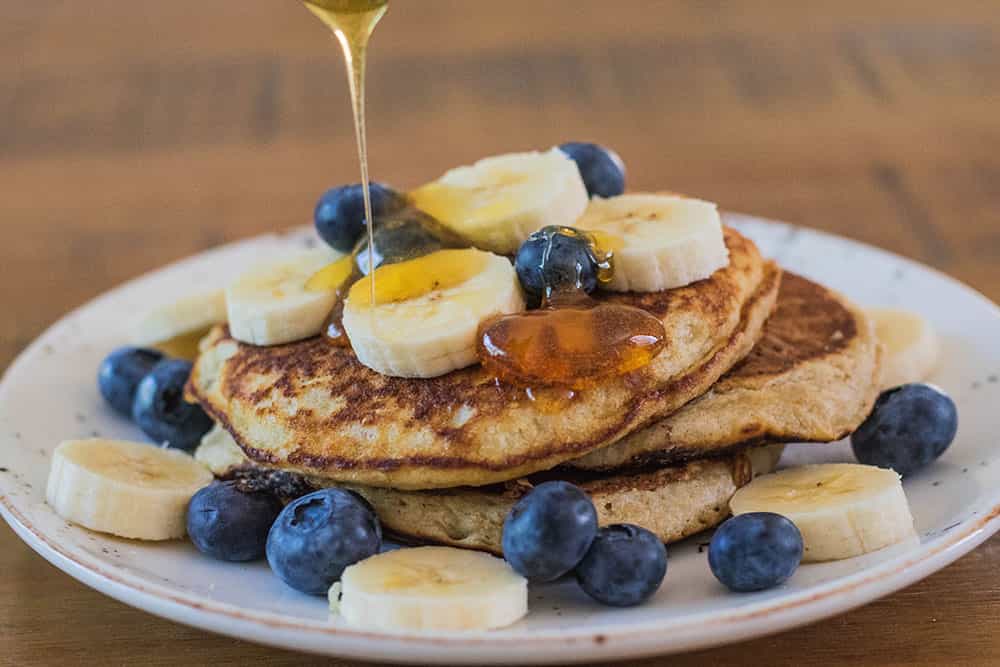 Banana Pancakes - Quick and Easy Recipe. Addition of cinnamon for extra flavour | AmateurChef.co.uk