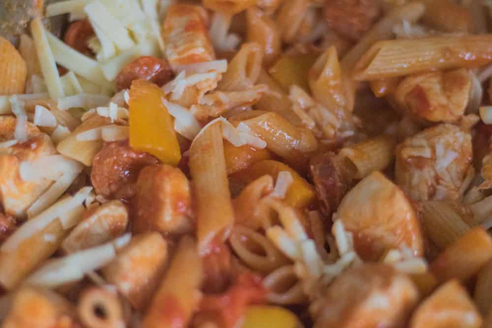 Chorizo with Chicken and Pasta | AmateurChef.co.uk