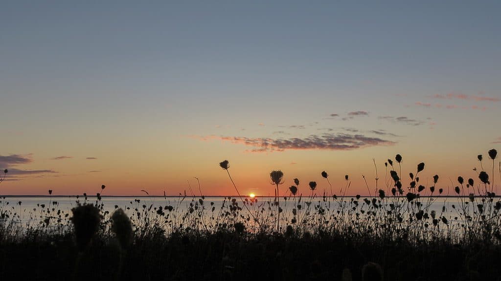 View from the Red Point Provincial Park Campground on Prince Edward Island