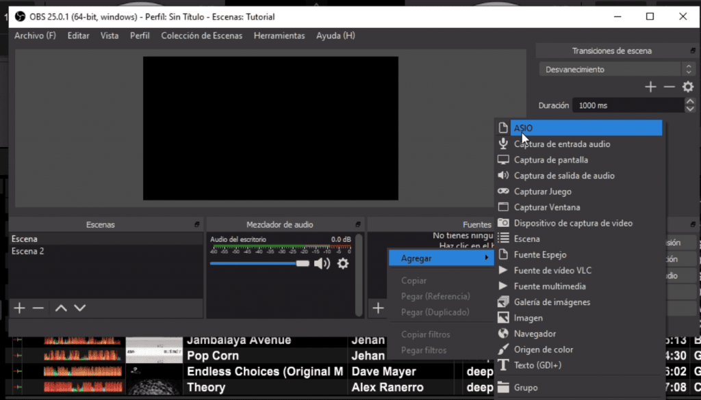 Capturar el audio de la controladora