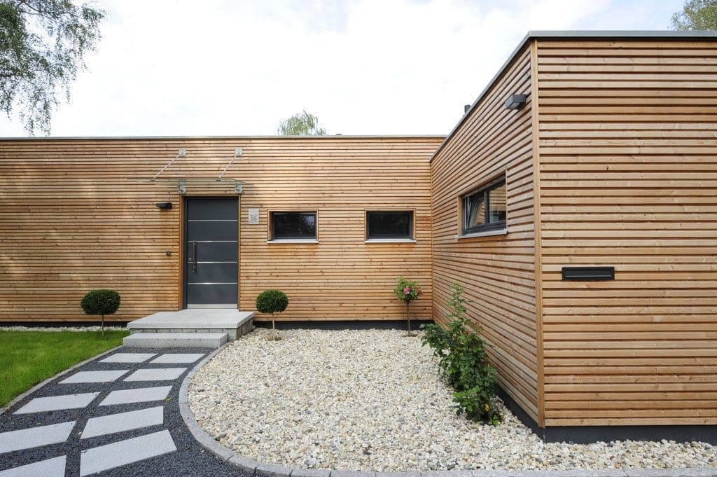 Moderne trifft natur von Bau-Fritz Gmbh & Co. KG (https://www.homify.de/experten/2812/bau-fritz-gmbh-co-kg)