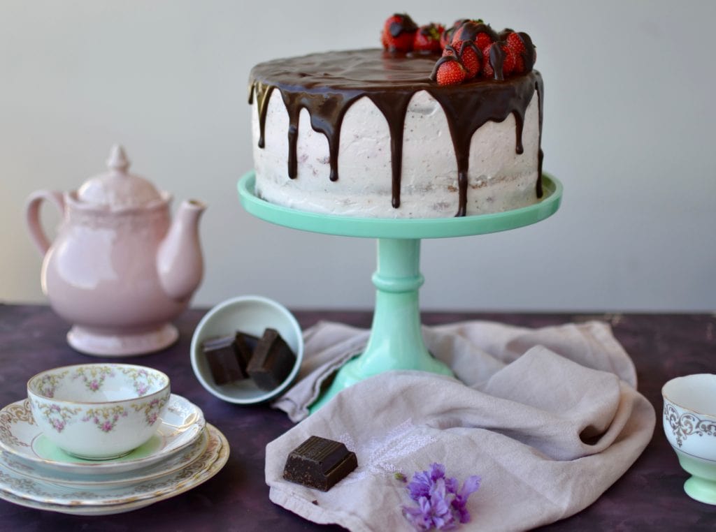 Erdbeer Schoko Torte