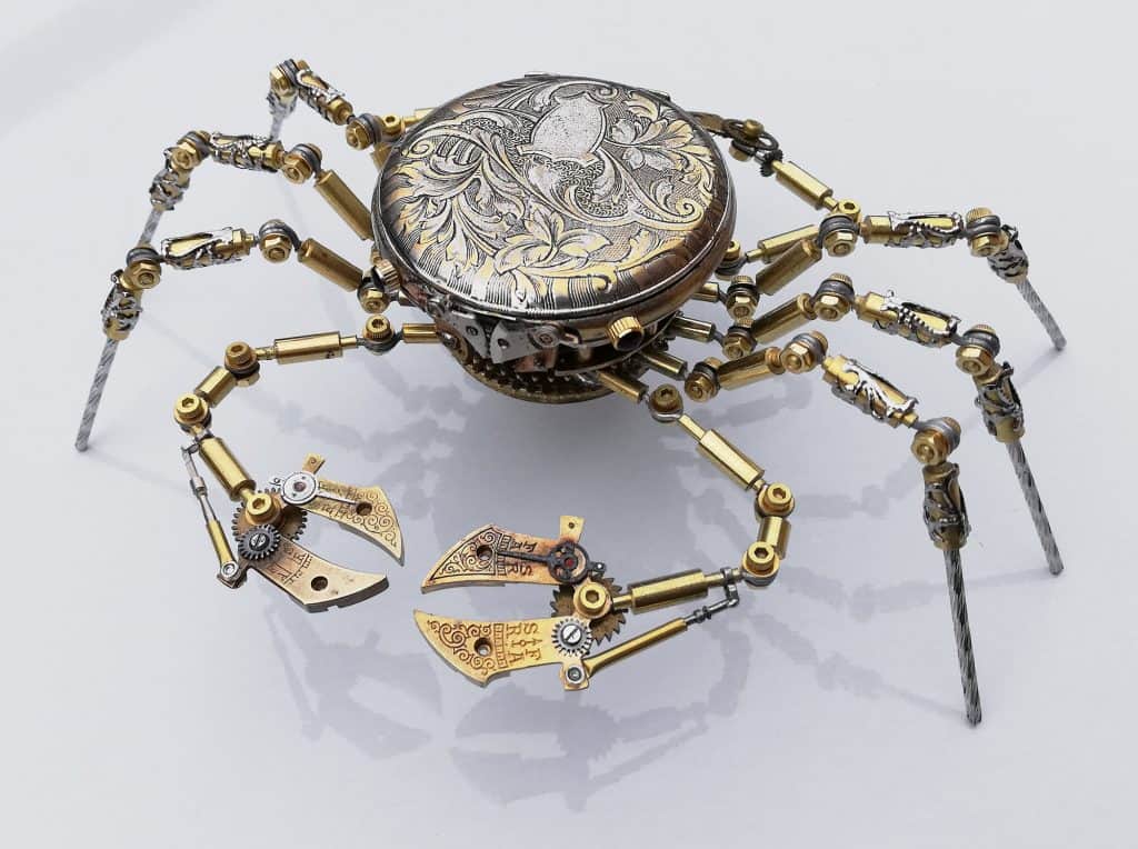 Amazing Steampunk Sculpture by Peter Szucsy