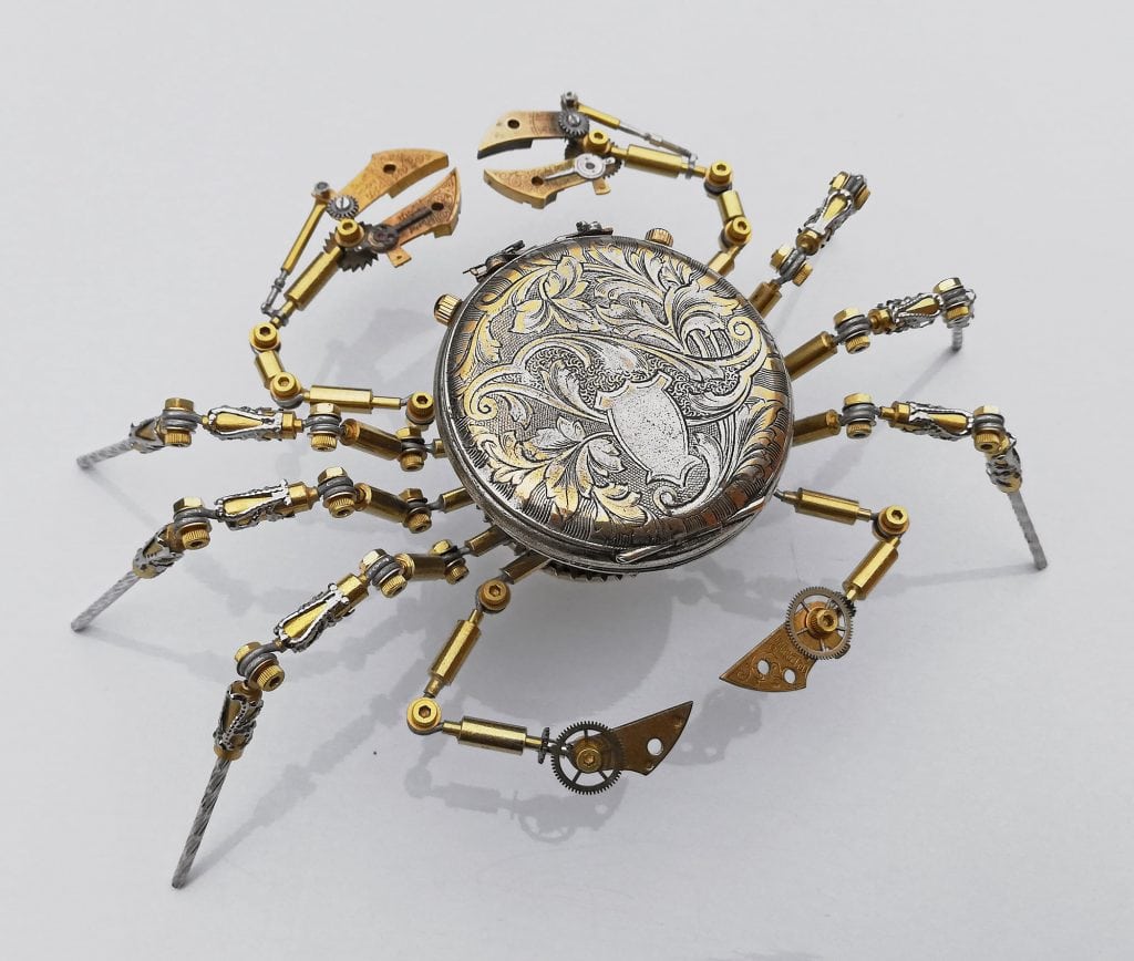 Amazing Steampunk Sculpture by Peter Szucsy