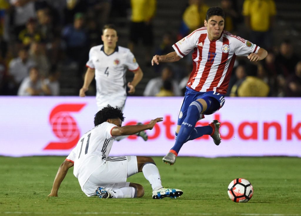 Miguel Almiron has impressed in his performances for Lanus and Paraguay in the recent past. (Picture Courtesy - AFP/Getty Images)