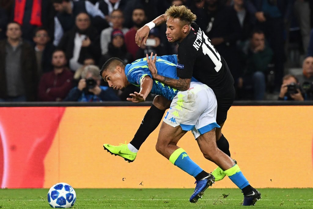 Time to shine on the international stage alongside Neymar. (Photo by Anne-Christine Poujoulat/AFP/Getty Images)