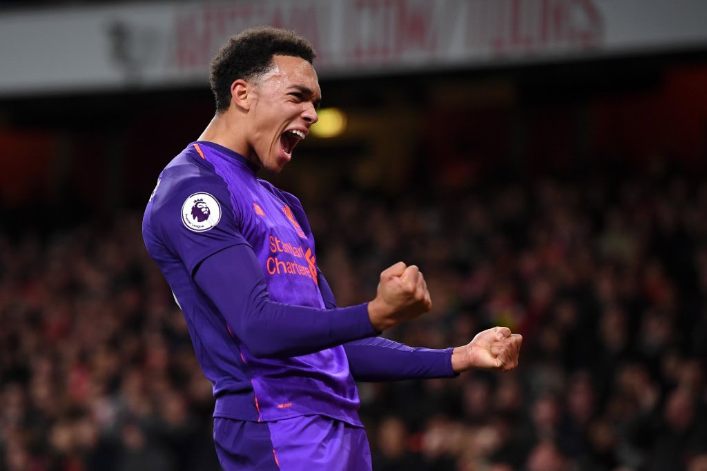 Trent? More like a train! (Picture Courtesy - AFP/Getty Images)