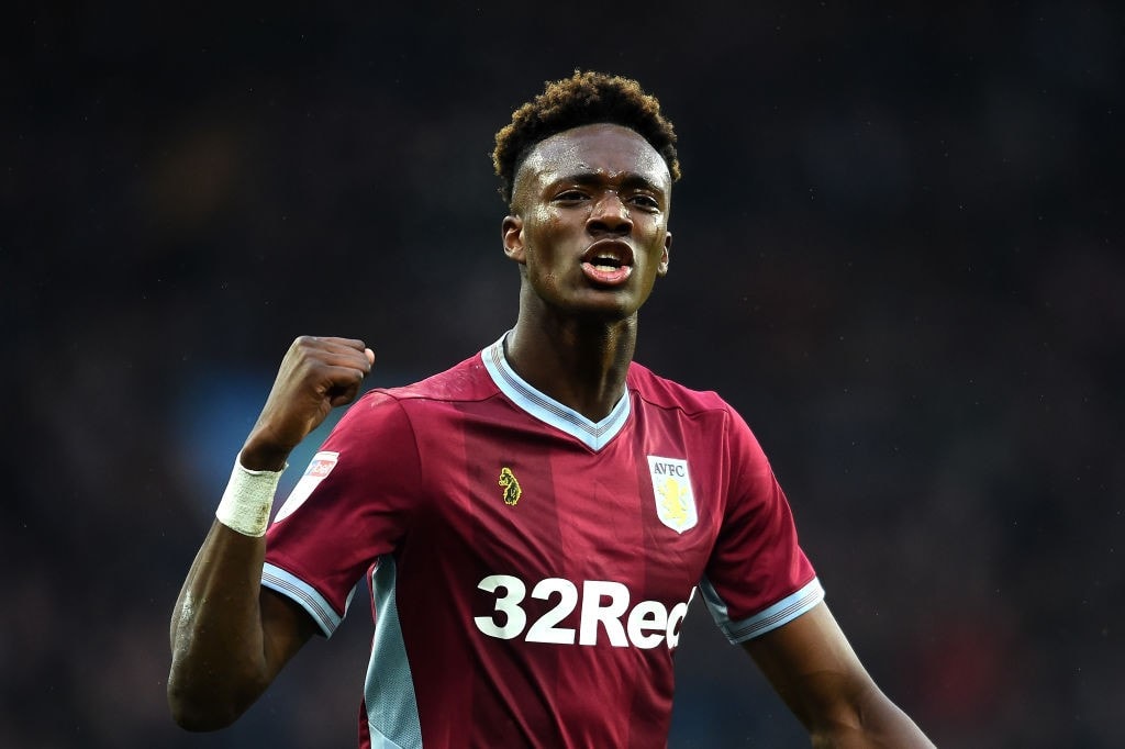 Tammy Abraham is courting interest from Bundesliga giants RB Leipzig. (Photo courtesy: AFP/Getty)