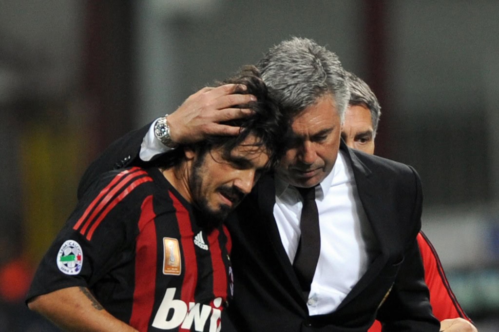 Can Gattuso get one over his former manager at the second time of trying? (Photo by Giuseppe Cacace/AFP/Getty Images)