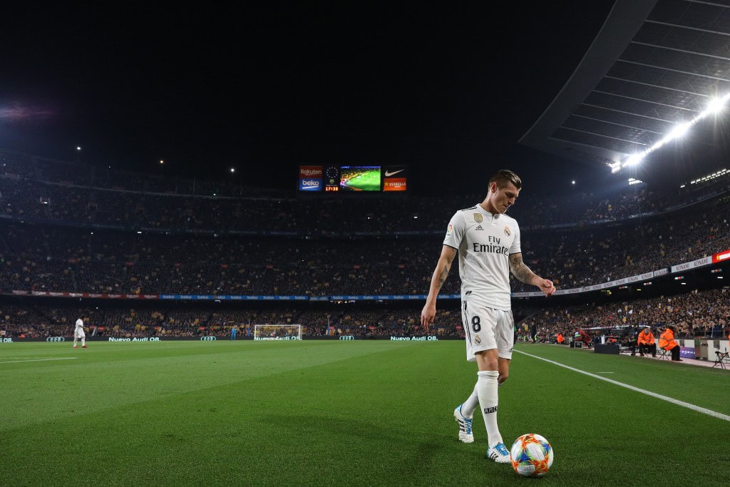Toni Kroos is available once again for Real Madrid. (Photo by Angel Martinez/Getty Images)
