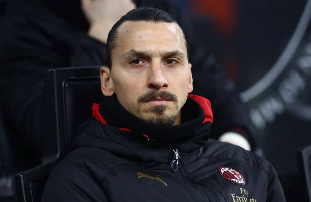 Zlatan Ibrahimovic is unavailable to take on Genoa. (Photo by Marco Luzzani/Getty Images)