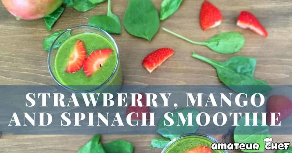 Feature Image for strawberry and mango smoothie | amateurchef.co.uk