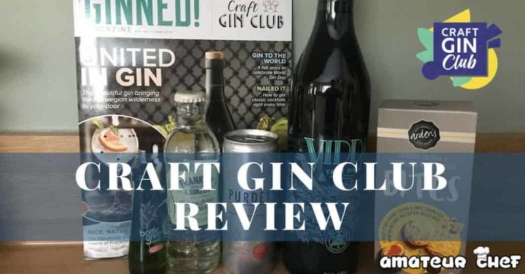 Featured Image For Review of Craft Gin Club - Gin Subscription Service | AmateurChef.co.uk