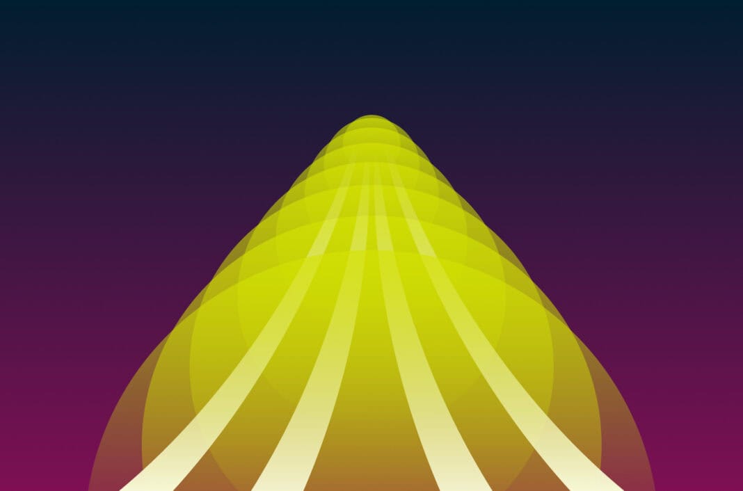 A graphic representation of a VPN tunnel