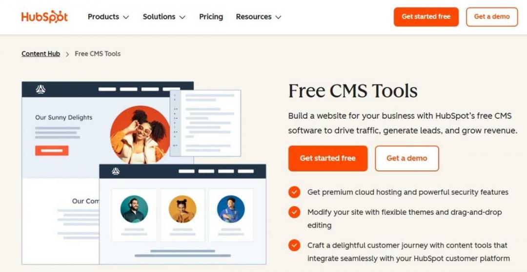 HubSpot CMS