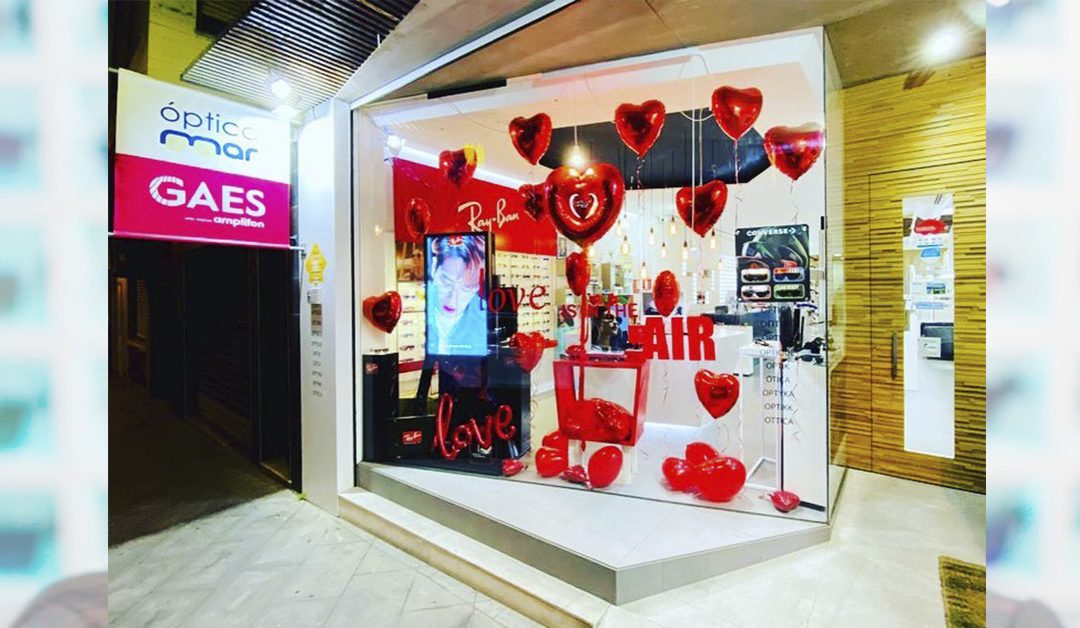 ❣️love is in the air …..❣️! San Valentín en Óptica Mar