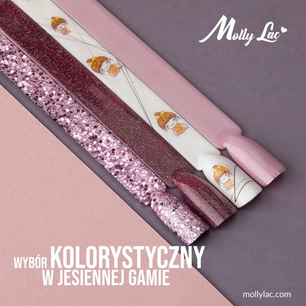 Nowości - Lakiery hybrydowe MollyLac - poczuj smak nadchodzącej jesieni 1 lakiery hybrydowe MollyLac