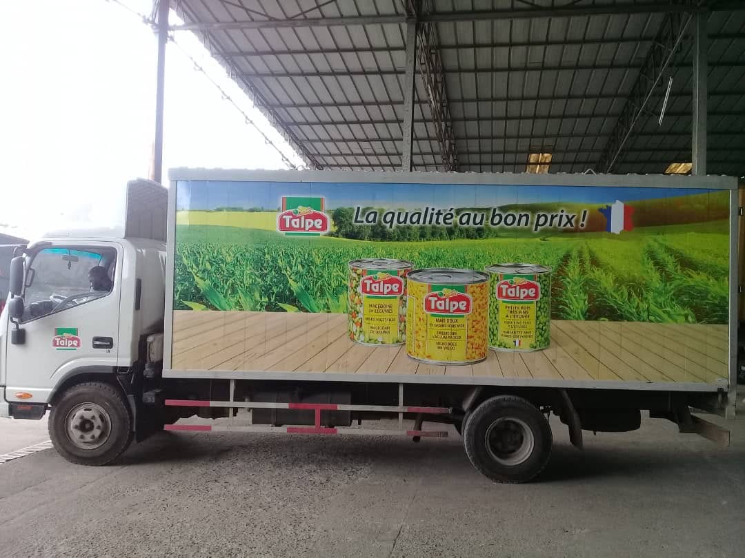 Camion Talpe en Côte d'Ivoire