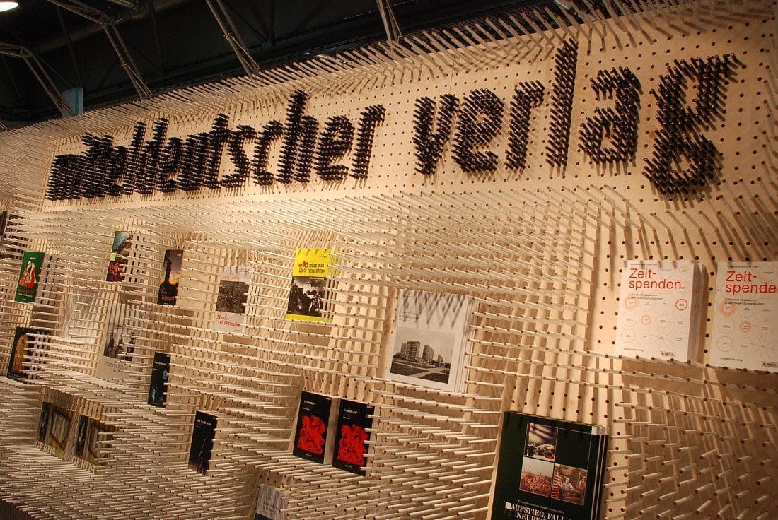 Messestand MDV, copyright Johannes Albert, Helmut Stabe