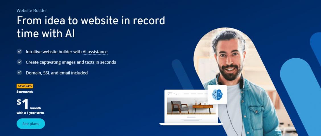 IONOS home page