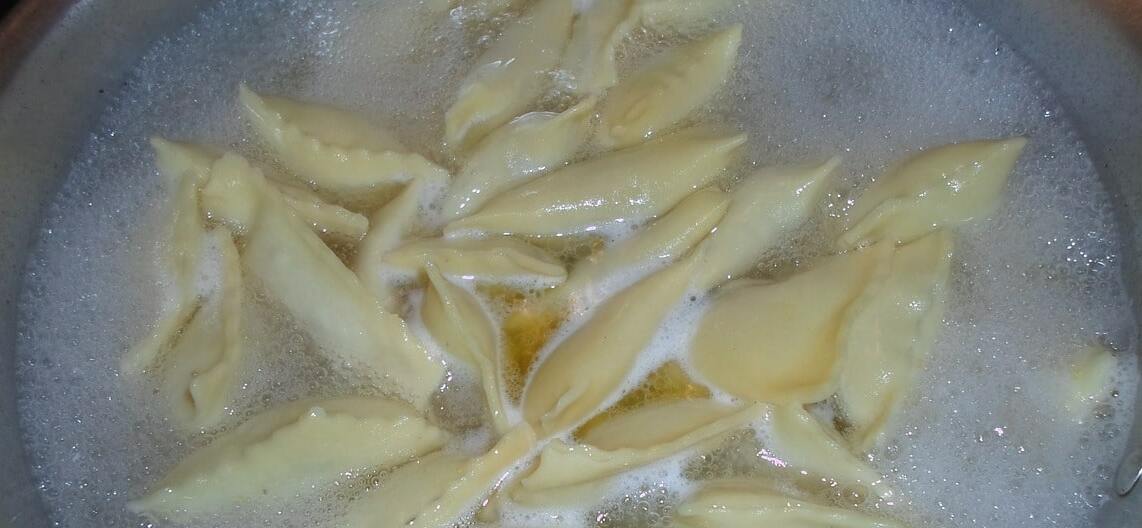 ravioli di ricotta fresca di bufala campana abbuffa cottura