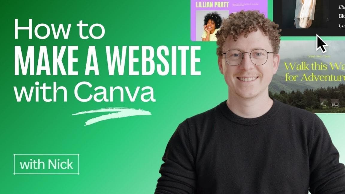 Make websites with Canva