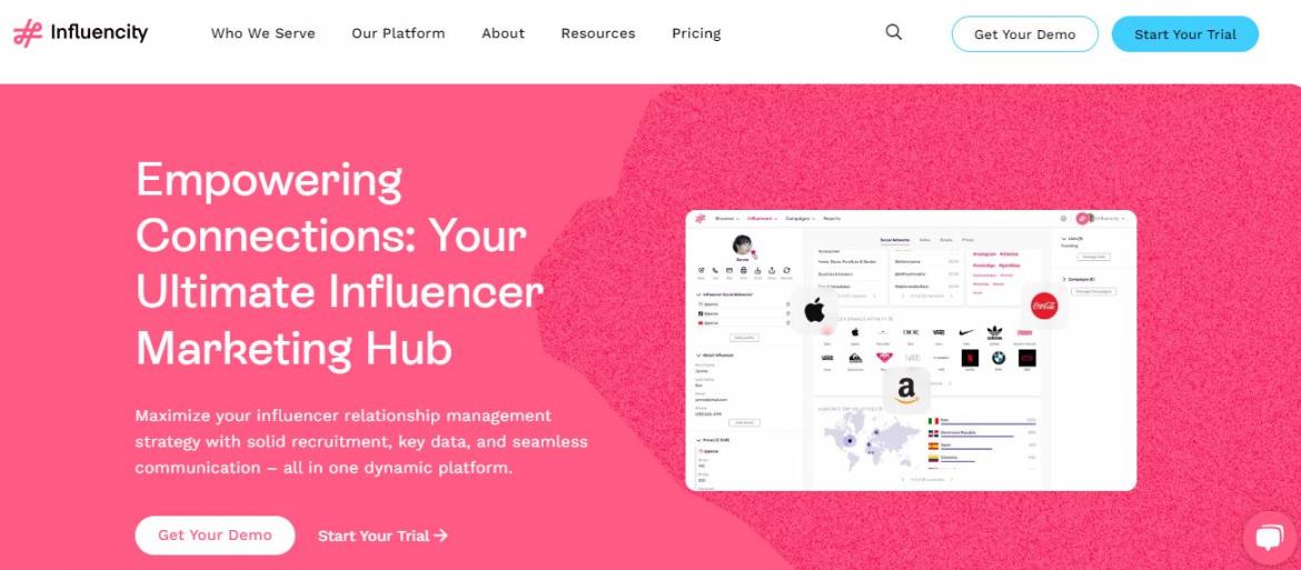 Influencity hero