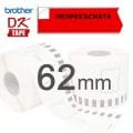 Brother DK 62mm red