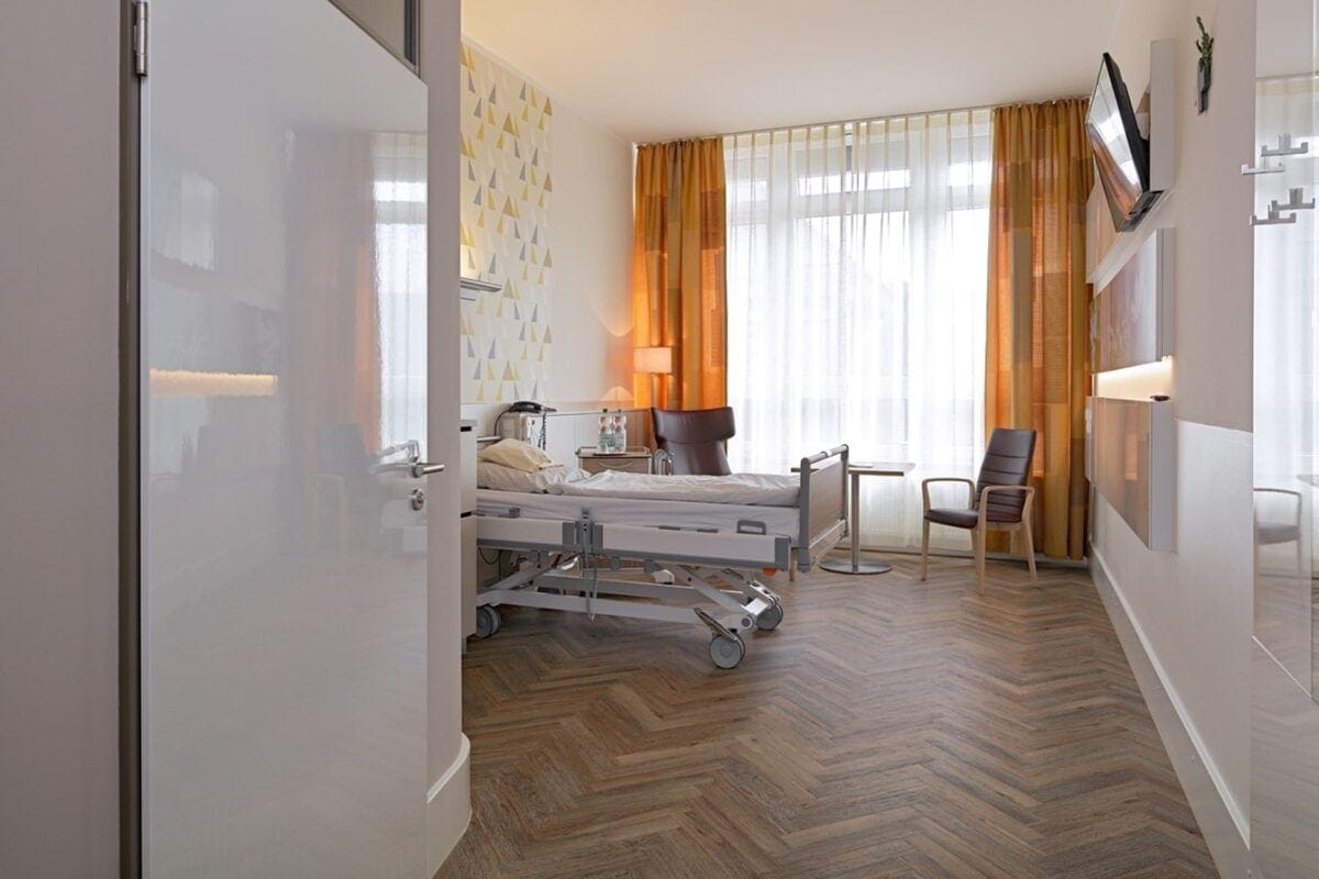 Patientenzimmer im St. Marienhospital