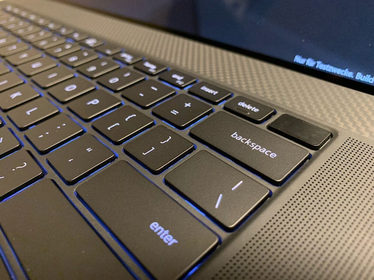 Dell Precision 5750 - Einschalter mit Fingerprint-Sensor