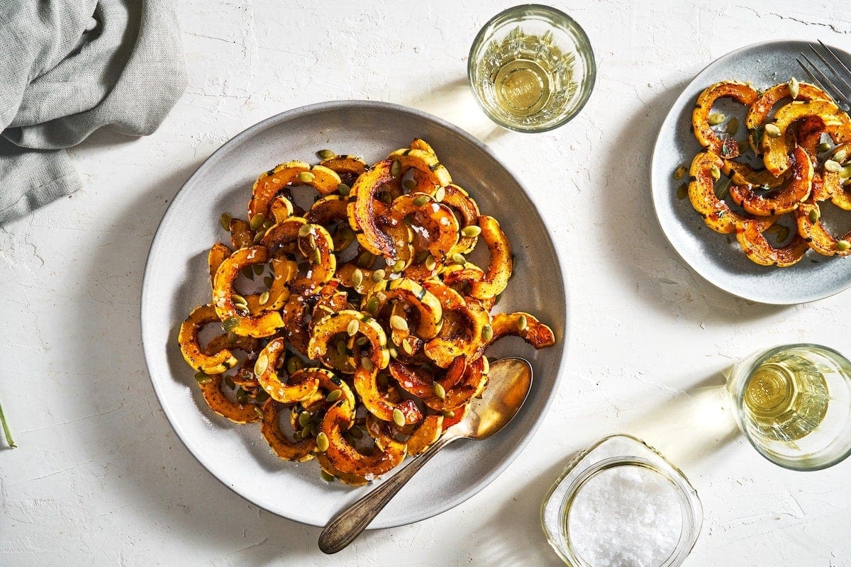 Spicy Roasted Delicata Squash Recipe