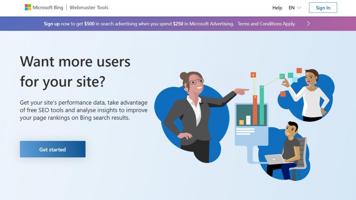 4 - Bing Webmaster Tools