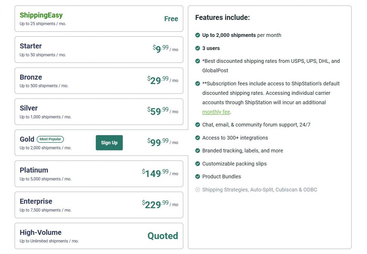 18 - ShipStation Pricing