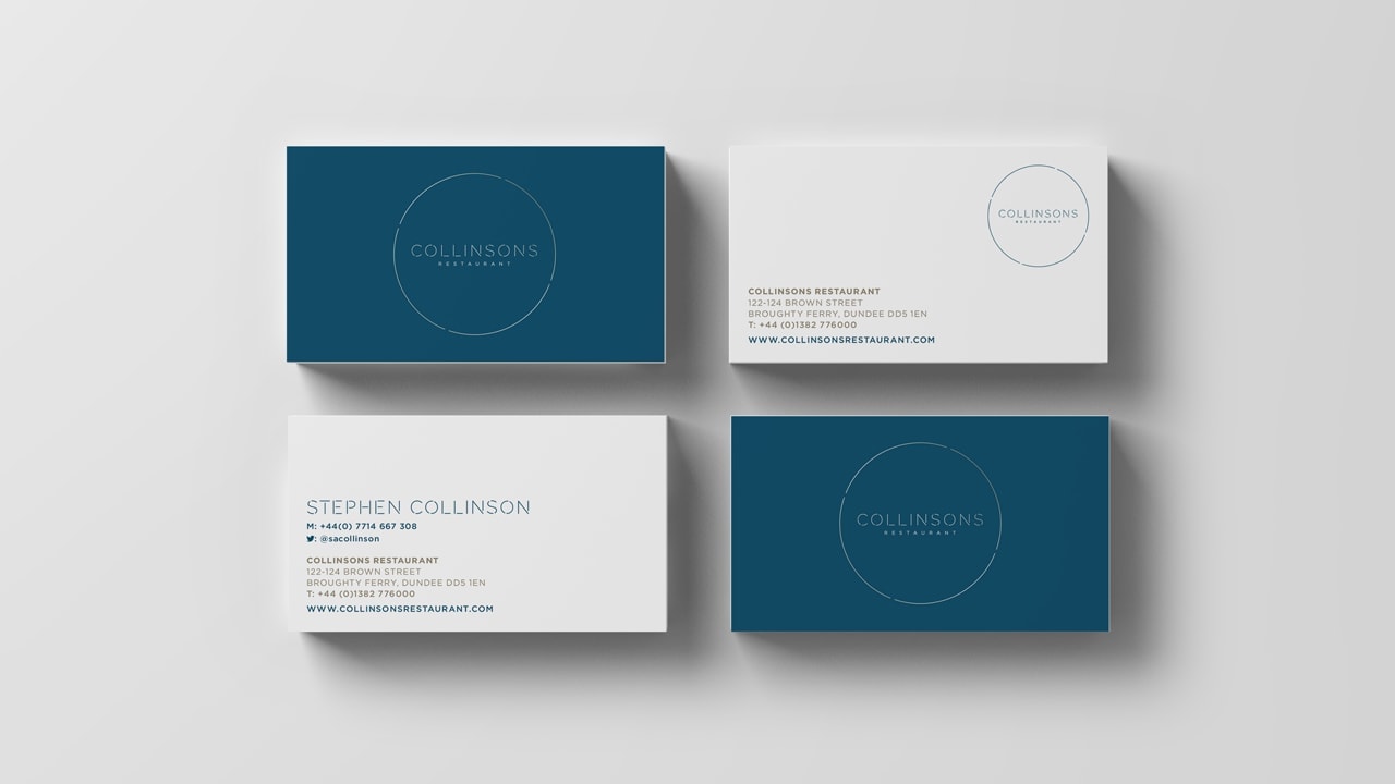 Collinsons Restaurant - Brand Design