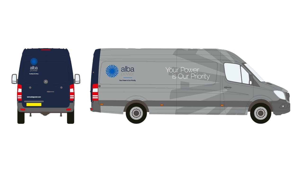 Alba Power Van Graphics