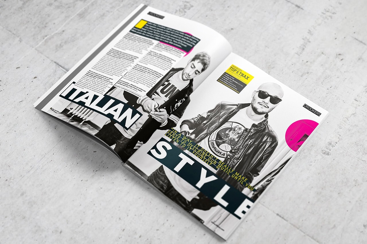 Tilllate.com - Magazine Design