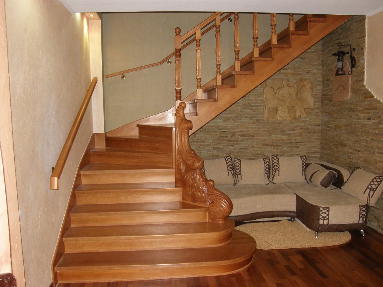 Barandillas de madera en Girona