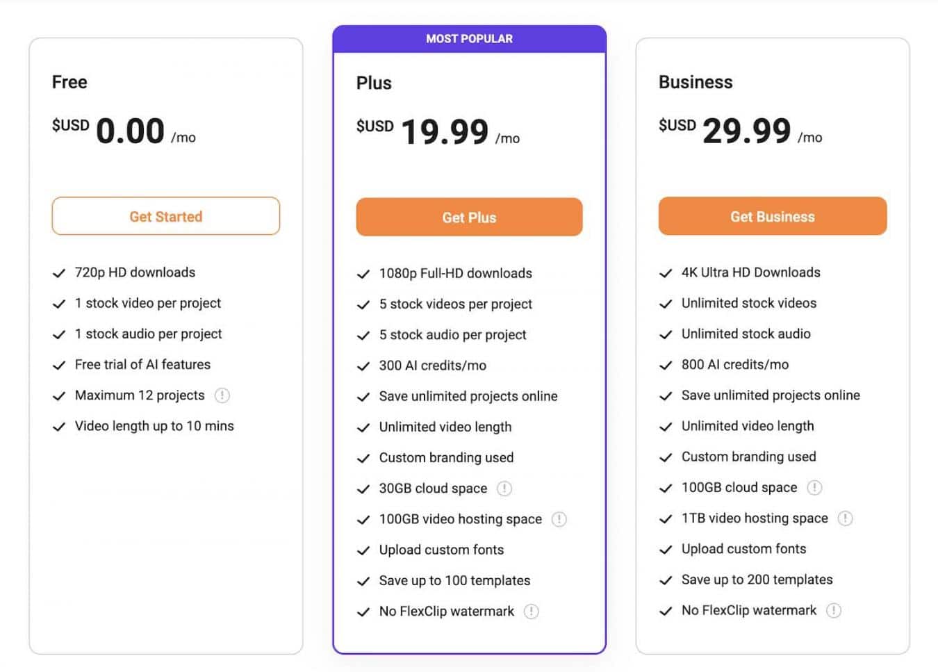 flexclip-pricing