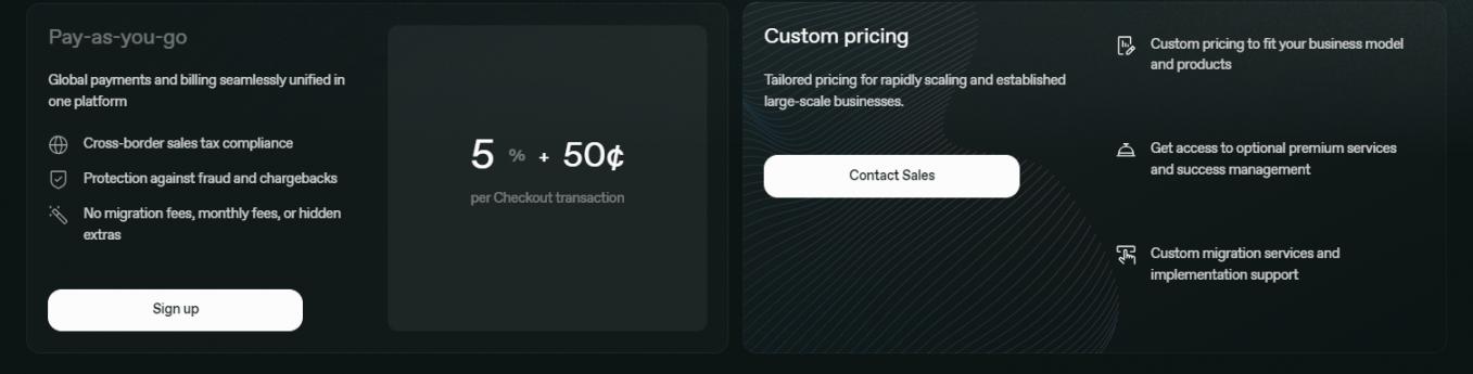 paddle pricing