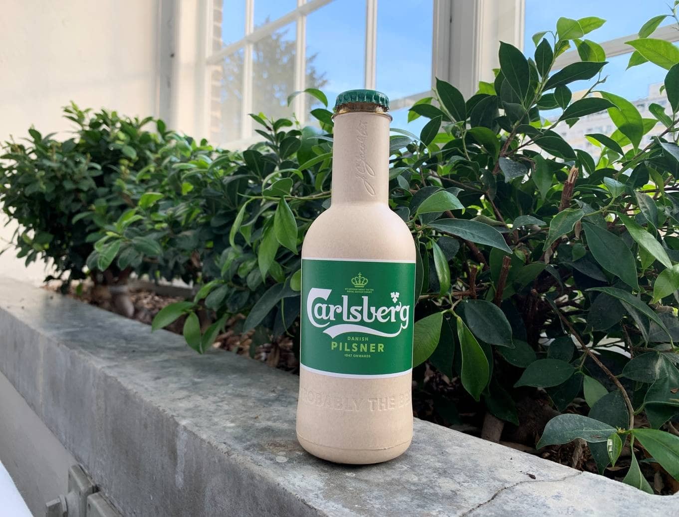 Paper Bottle with PEF prototype