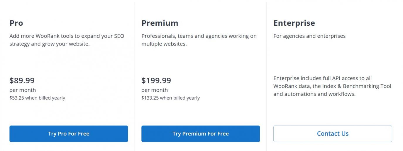 15 - WooRank Pricing
